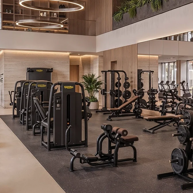 The premium gym with strength and cardio equipment